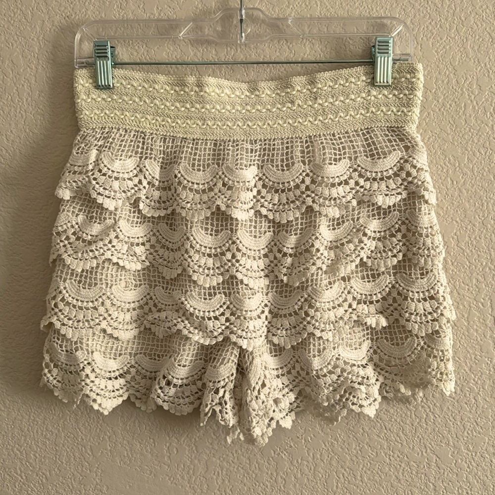 Crochet Lace Shorts